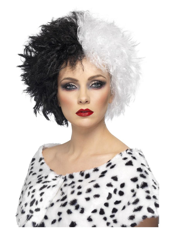 Ladies Curly Evil Madame Wig